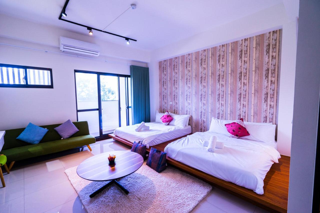 黑琵軼棧湖濱旅宿 K&B Happy Hostel Тайнань Екстер'єр фото